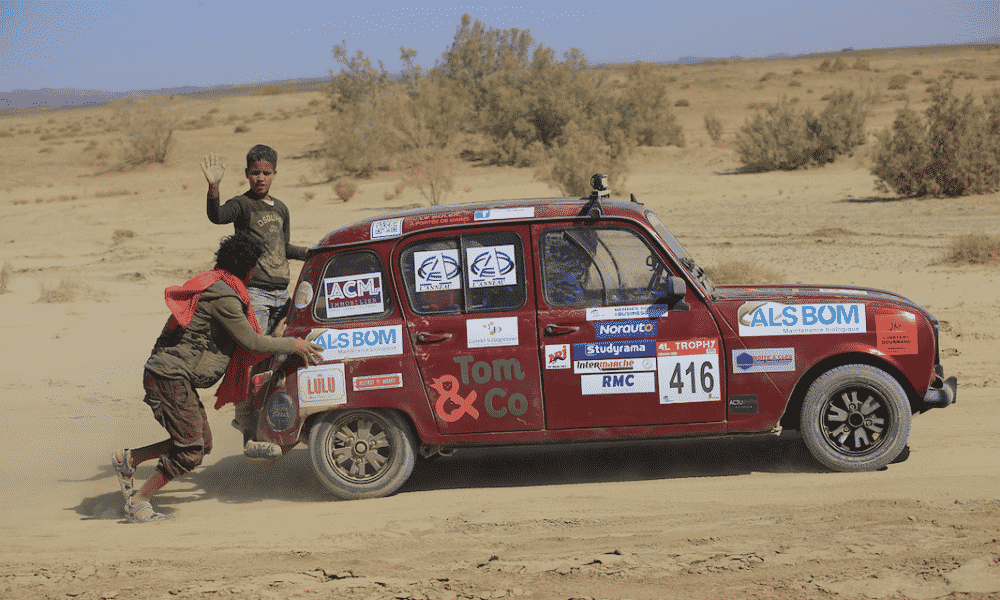 Alsbom sponsor 4L Trophy