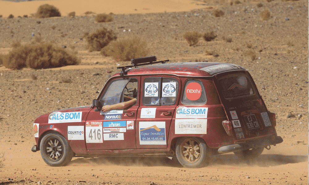 Alsbom sponsor 4L Trophy