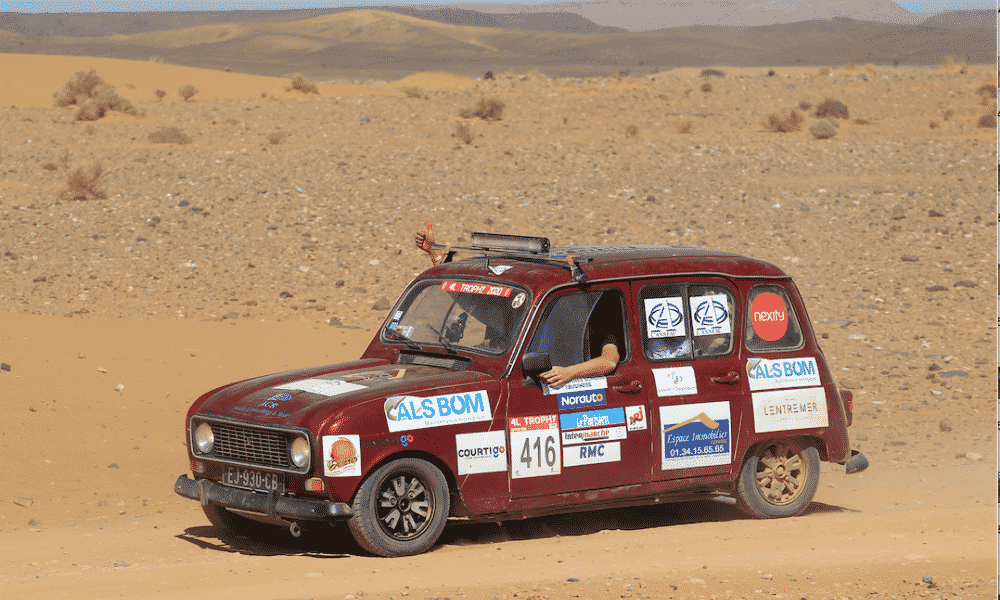 Alsbom sponsor 4L Trophy