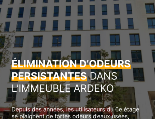 Élimination d’une mauvaise odeur de canalisation dans l’immeuble Ardeko